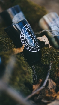Preview: Hornbecher Vegvisir 0,2 l Preview: hornbecher gravur