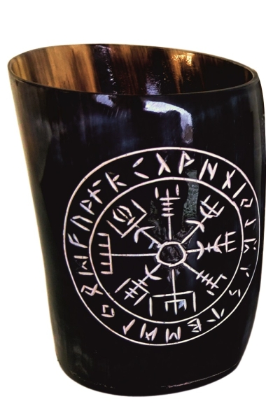 Horn cup Vegvisir 0,2 l
